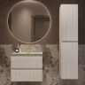 Тумба под раковину Vincea Велле (Welle) 60 VMC-2WL600MW подвесная цвет M.White Soft-touch