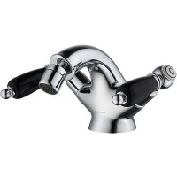 Смеситель для биде Caprigo Adria-Classic Black Edition 03B-530-crm Хром латунь