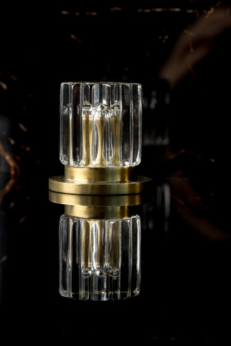 Смеситель для раковины Boheme Elegante 152-MG-EL Золото матовое латунь