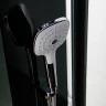 Душевая кабина Orans SR-89105LS Black LH 120x90 L 89105LBLH с паром и гидромассажем