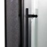 Душевая кабина Orans SR-89105LS Black LH 120x90 L 89105LBLH с паром и гидромассажем