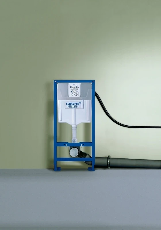 Комплект унитаза Ceramicanova Union CN4009T с инсталляцией Grohe Rapid SL 38775001 с сиденьем Микролифт и клавишей смыва Хром фарфор подвесной