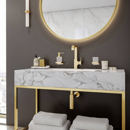 Смеситель для раковины Hansgrohe Metropol 230 32511990 Полированное золото латунь