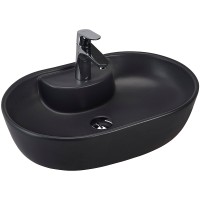 Раковина beWash Bogen 60 88611180 Антрацит фарфор накладная