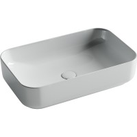 Раковина-чаша Ceramicanova Element 60 CN5044 Белая фарфор накладная