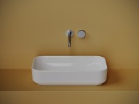 Раковина-чаша Ceramicanova Element 60 CN5044 Белая фарфор накладная