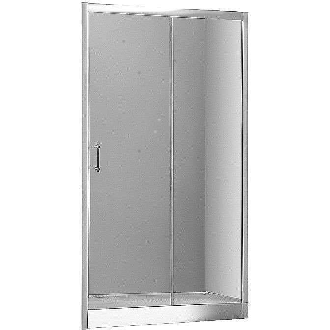 Душевая дверь Aquanet Alfa NAA6121 140 168421 профиль Хром стекло прозрачное
