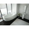 Акриловая ванна Azario Kapris 160х90 R AV.0001160 цвет Белый