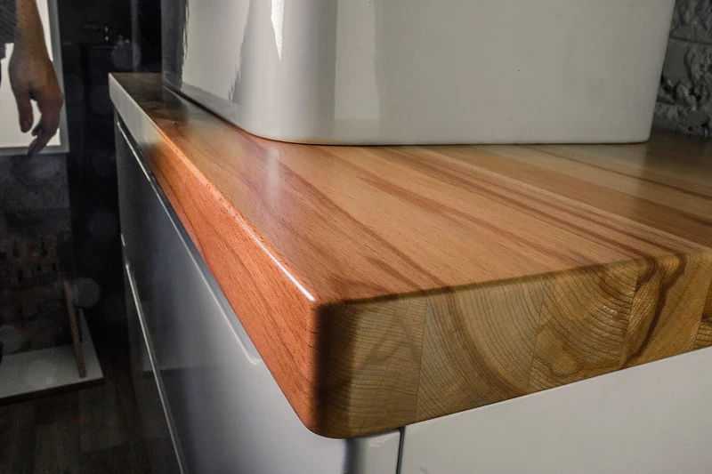 Столешница под раковину Jorno Wood 80 Wood.06.80/LW Светлое дерево