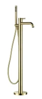 Смеситель для ванны AQUAme Siena AQM6218BG цвет Золото шлифованное