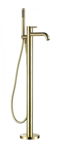 Смеситель для ванны AQUAme Siena AQM6218BG цвет Золото шлифованное