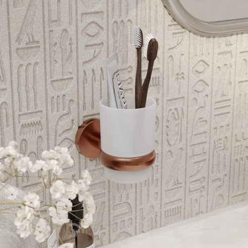 Стакан для зубных щеток Benesque Lumiere 70010706 цвет Бронза брашированная