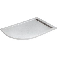 Душевой поддон из искусственного камня Cezares Tray AS 100x80 R TRAY-AS-RH-100/80-30-W-R Белый