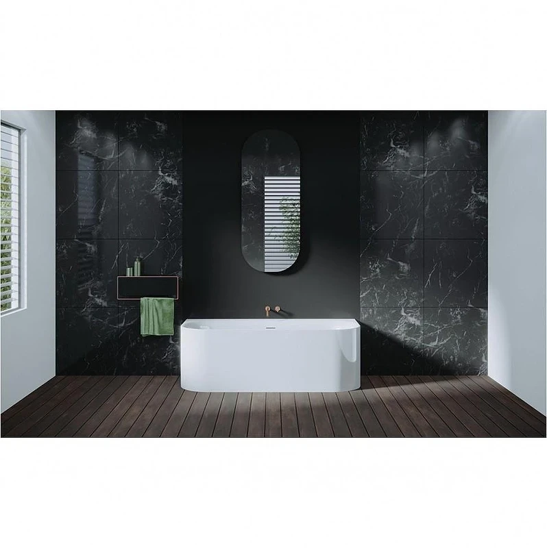 Акриловая ванна Riho Devotion Back-2-Wall Fall 180х80 B096003005 цвет Белый
