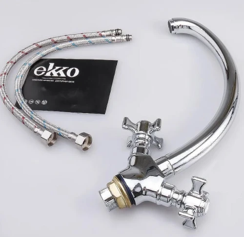 Смеситель для кухни Ekko E42024 Хром