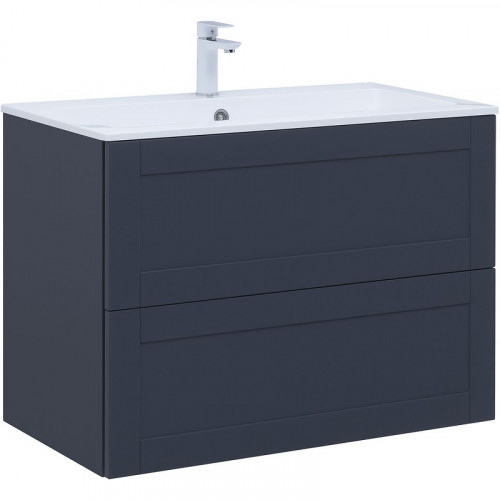 Тумба под раковину Aquanet Терра 90 313246 подвесная Маренго МДФ / ЛДСП