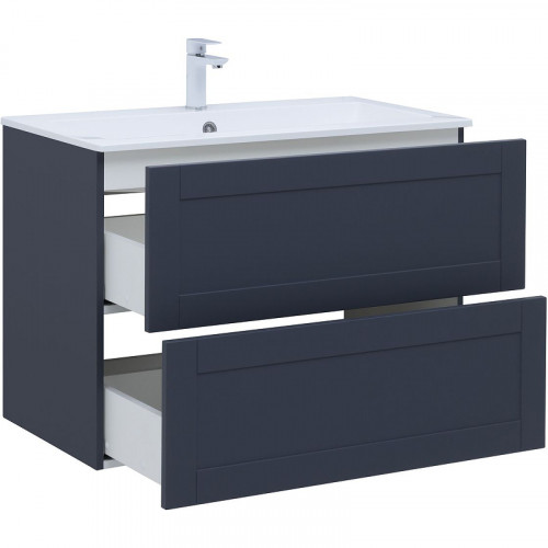 Тумба под раковину Aquanet Терра 90 313246 подвесная Маренго МДФ / ЛДСП