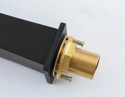 Смеситель для раковины Gappo G07-6 G1007-86 Черный матовый латунь