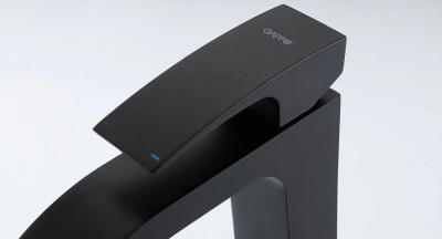 Смеситель для раковины Gappo G07-6 G1007-86 Черный матовый латунь