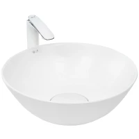 Раковина-чаша WeltWasser Elbach 3132 43 10000004566 Белый глянец фаянс накладная