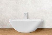 Раковина-чаша WeltWasser Elbach 3132 43 10000004566 Белый глянец фаянс накладная