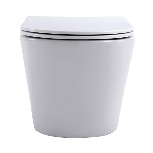 Унитаз Azario Vacio AZ-1904T подвесной цвет Белый с сиденьем Микролифт