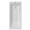 Чугунная ванна Vinsent Veron Kingston 180x80 VKN1808050H/VH0012NI цвет Белый с квадратными ручками никель