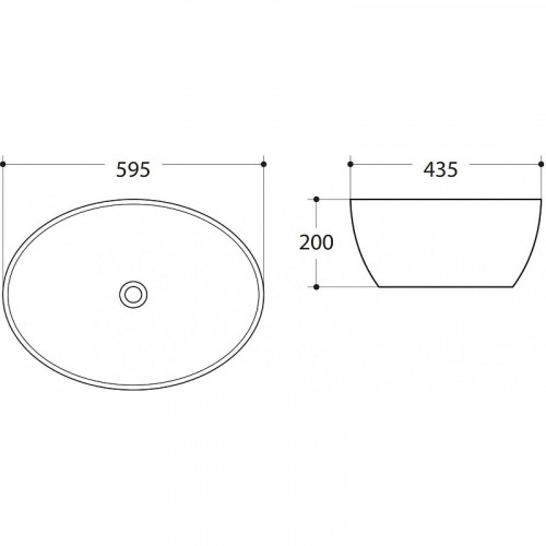 Раковина-чаша Art&amp;Max 60 AM-78394 Белая