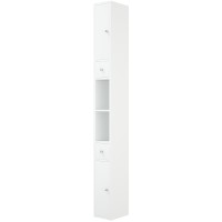 Шкаф пенал Corozo Энри 20 Z2 SD-00000582 Белый МДФ / ЛДСП