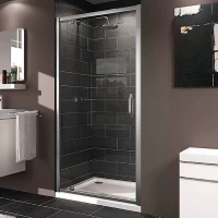 Дверь в нишу Huppe Serie X1 90 140703.069.321 (120703.069.321) профиль Хром стекло прозрачное
