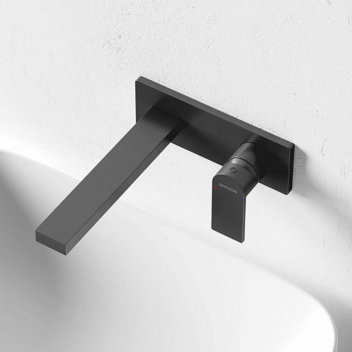 Смеситель для раковины Sancos Studio SC9017GG Вороненая сталь