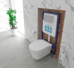 Инсталляция Aquatek Sensor Standart 50 INSE-0000001.36 для унитаза с клавишей смыва цвет Нержавеющая сталь