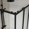 Душевой уголок Vincea City 90х90 VSS-5CT900CLB профиль Черный стекло прозрачное