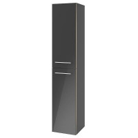 Шкаф пенал Villeroy&Boch Avento 35 R A89401B1 подвесной цвет Стекло серое
