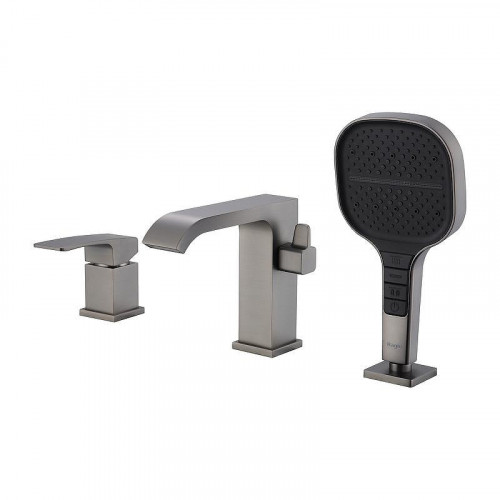 Смеситель на борт ванны Raglo R02.31.09 цвет Графит матовый