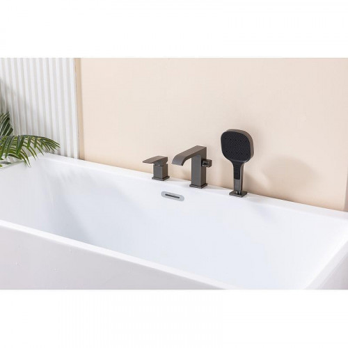 Смеситель на борт ванны Raglo R02.31.09 цвет Графит матовый