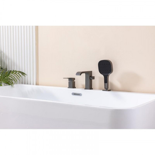 Смеситель на борт ванны Raglo R02.31.09 цвет Графит матовый