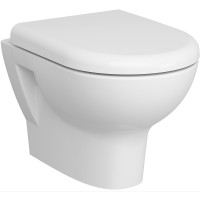 Унитаз Vitra Zentrum Rim-Ex 5795B003-0075 подвесной без сиденья фарфор подвесной