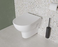 Унитаз Vitra Zentrum Rim-Ex 5795B003-0075 подвесной без сиденья фарфор подвесной