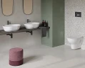 Унитаз Vitra Zentrum Rim-Ex 5795B003-0075 подвесной без сиденья фарфор подвесной