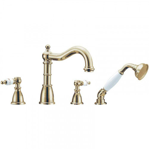 Смеситель на борт ванны Boheme Provanse 394 Бронза латунь