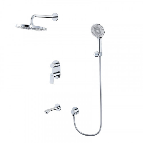 Душевая система AWP Teza S0822C цвет Хром
