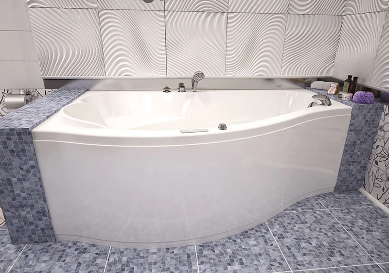 Акриловая ванна Aquanet Palma 170x90 L 204022 без гидромассажа