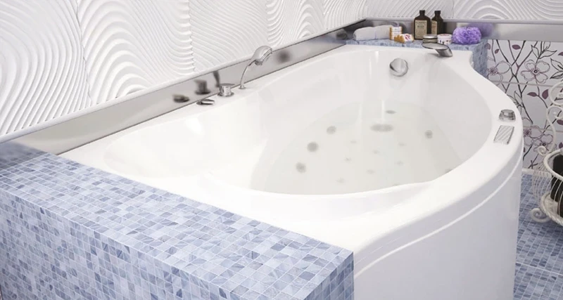 Акриловая ванна Aquanet Palma 170x90 L 204022 без гидромассажа