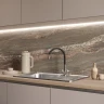 Кухонная мойка Domaci Равенна 78 L DGR 780*480 (6) L2TG цвет Сталь