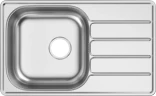 Кухонная мойка Domaci Равенна 78 L DGR 780*480 (6) L2TG цвет Сталь