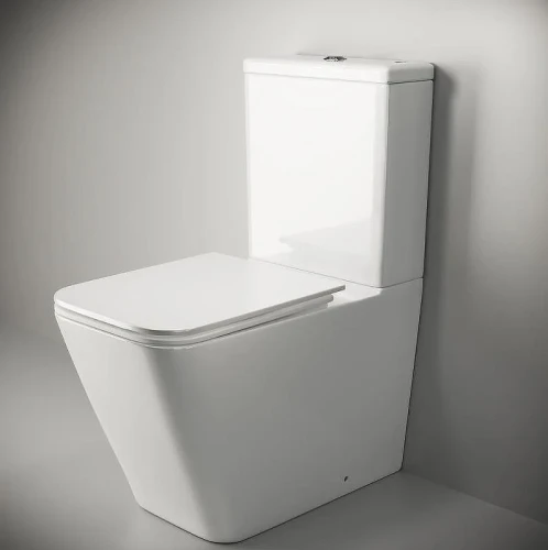 Унитаз компакт Ceramicanova Cubic CN1803 с бачком и сиденьем Микролифт