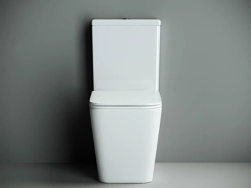 Унитаз компакт Ceramicanova Cubic CN1803 с бачком и сиденьем Микролифт