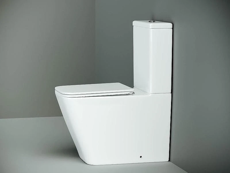 Унитаз компакт Ceramicanova Cubic CN1803 с бачком и сиденьем Микролифт