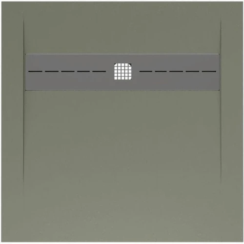 Душевой поддон из искусственного камня Allen Brau Infinity 90x90 8.21001-CGM цвет Зеленый